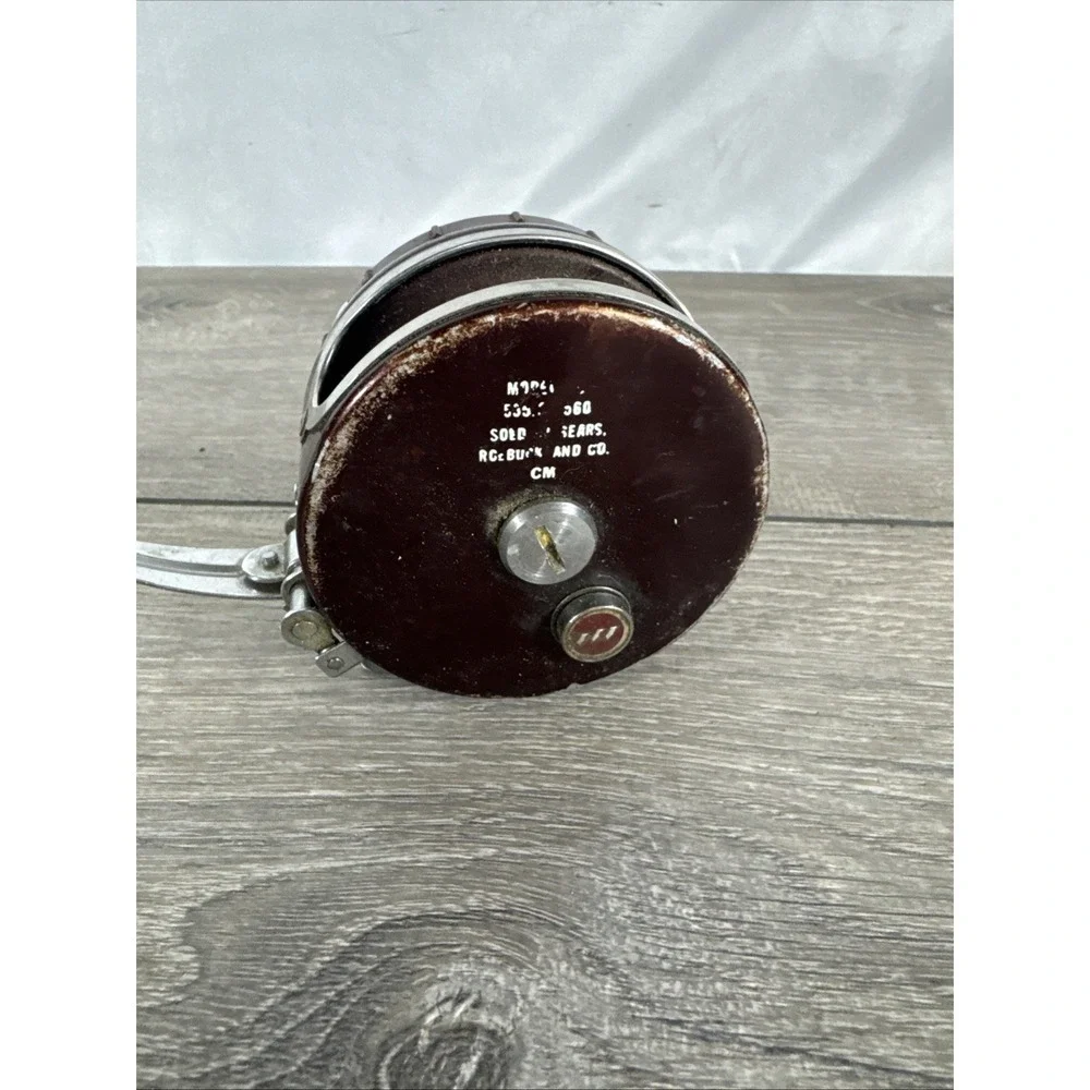 Vtg Sears Ted Williams 470 Automatic Fly Fishing Reel USA